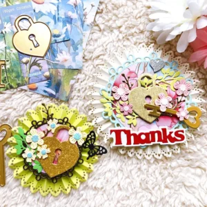 Key To My Heart Words Metal Cutting Dies 03