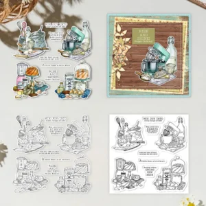 Kitchen Baking Tools Clear Stamps 01