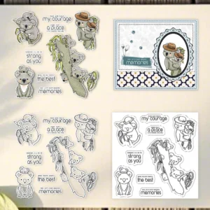 Koala Father And Son Clear Stamps 01
