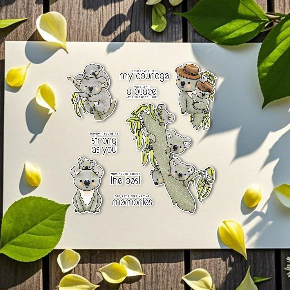 Koala Father And Son Clear Stamps 03 Koala Father And Son Clear Stamps 03