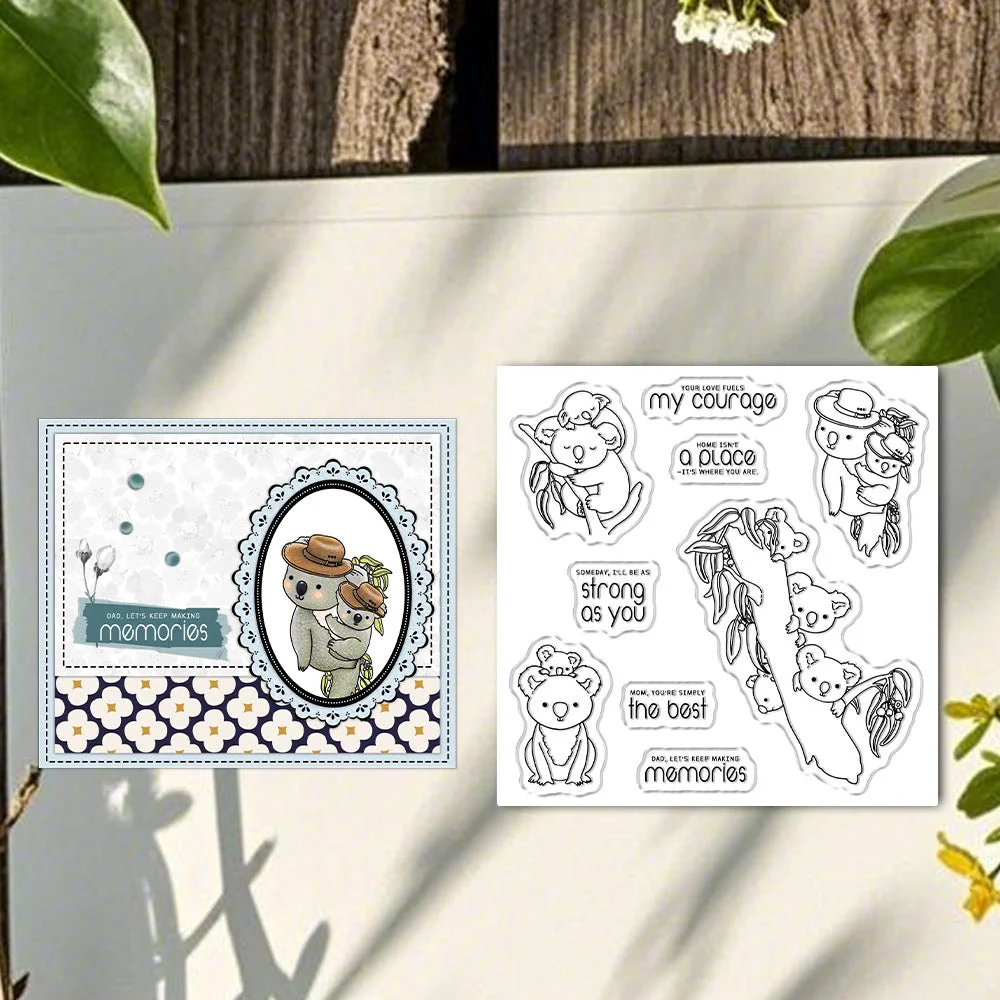 Koala Father And Son Clear Stamps 04 Koala Father And Son Clear Stamps 04