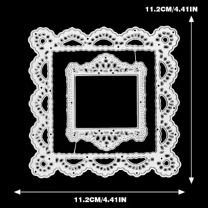 Sumflying Lace Border Metal Cutting Dies Lace Border Metal Cutting Dies 02