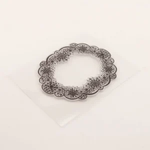 Lace Border Stamp Set Lace Border Stamp Set - lifestyle photo | clear stamp