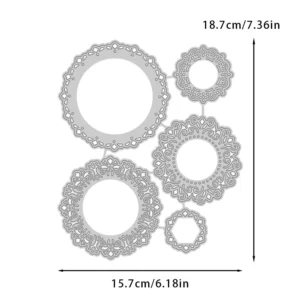 Lace Circle Set Metal Cutting Dies 02