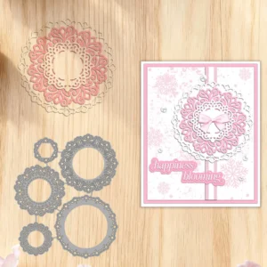 Lace Circle Set Metal Cutting Dies 03