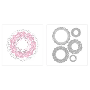 Lace Circle Set Metal Cutting Dies 04