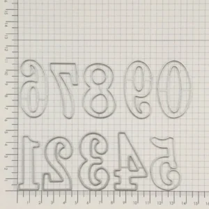 Large Number Metal Dies product packaging photo | word metal cutting dies