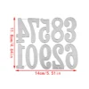 Large Numbers main product photo | word metal cutting dies