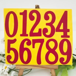 Large Numbers product detail photo | word metal cutting dies