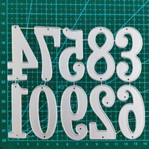 Large Numbers product photo 3 | word metal cutting dies