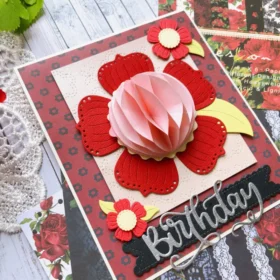 Sumflying Latte Art Ball Flower Cutting Dies