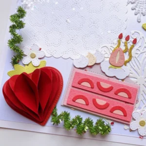 Sumflying Latte Art Ball Strawberry Cutting Dies Latte Art Ball Strawberry Cutting Dies 02