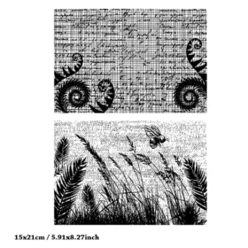 Lawn Background Stamp Set