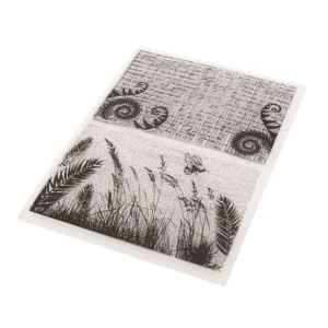 Lawn Background Stamp Set - packaging photo | clear stamp