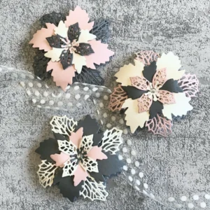 Sumflying Layered Flower Petal Metal Die Cuts - main product photo