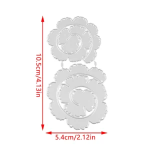 Sumflying Layered Petals Metal Cutting Dies - product photo 2 of 6