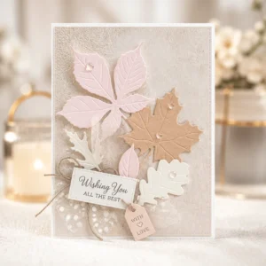 Leaf Card Droplet Tag 02