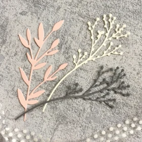 Leaves Branches Metal Die Cuts