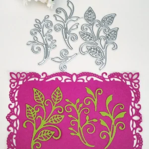 Sumflying Leaves Grass Metal Cutting Dies - product photo 5 of 6