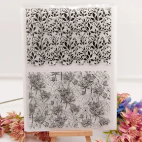 Leaves In The Background Stamp Set