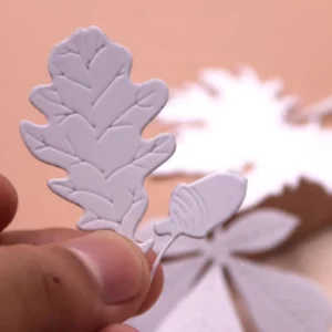 Sumflying Autumn Leaves Metal Cutting Dies - Precision Embossing for Card Making - product photo 4 of 6