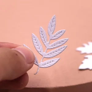 Sumflying Autumn Leaves Metal Cutting Dies - Precision Embossing for Card Making - product photo 5 of 6