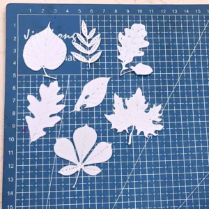 Sumflying Autumn Leaves Metal Cutting Dies - Precision Embossing for Card Making - product photo 6 of 6