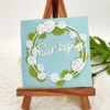 Sumflying Leaves Wreath Metal Cutting Dies - main product photo