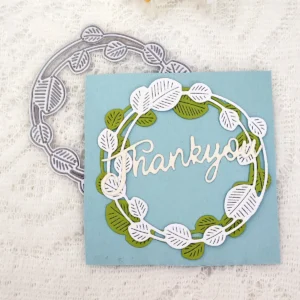 Sumflying Leaves Wreath Metal Cutting Dies - product photo 4 of 6