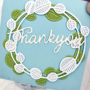 Sumflying Leaves Wreath Metal Cutting Dies - product photo 6 of 6