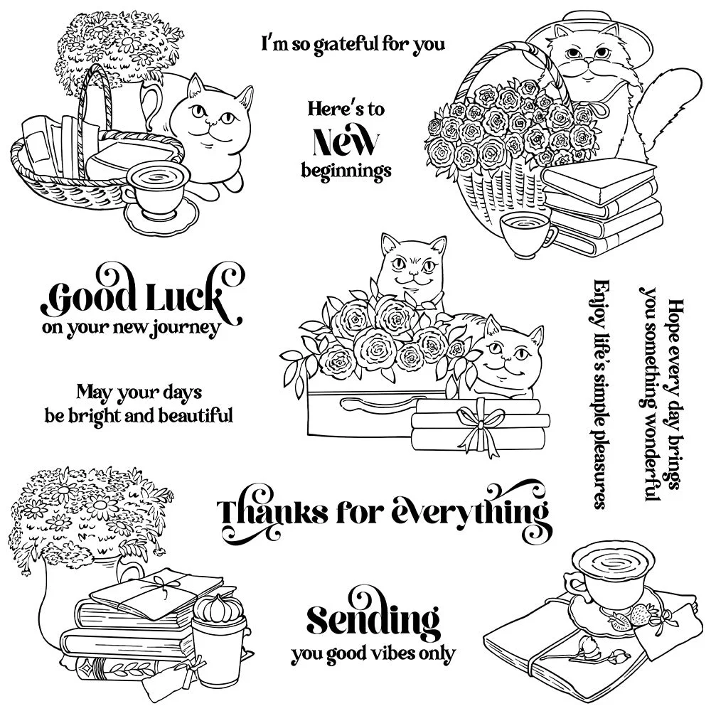 Leisure Daily Life Clear Stamps 05 Leisure Daily Life Clear Stamps 05