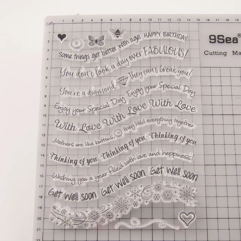 letters-of-blessing-stamp-set-2 Letters Of Blessing Stamp Set - detail view | clear stamp