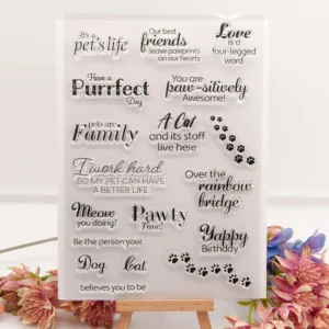 Life Of A Pet Stamp Set - main product photo | clear stamp
