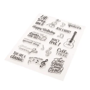 Life Song Stamp Set - packaging photo | clear stamp