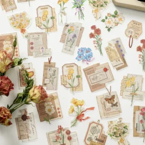Among The Flowers Decorative Washi Sticker