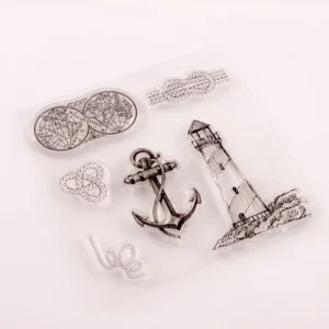 Lighthouse Stamp Set - lifestyle photo | clear stamp