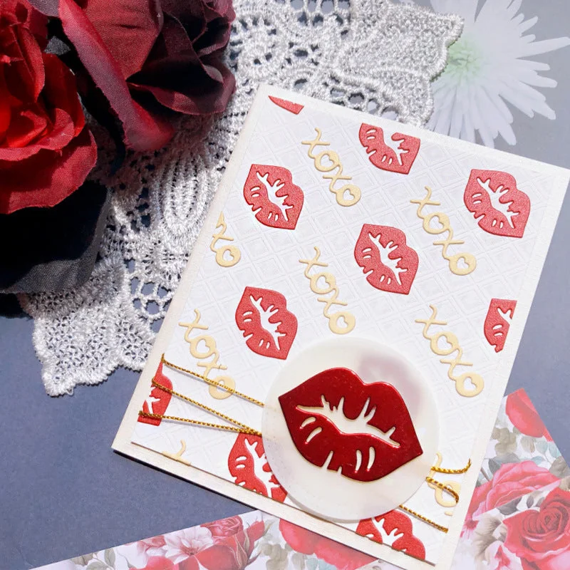 Lips And Xoxo Metal Cutting Dies 02 Lips And Xoxo Metal Cutting Dies 02