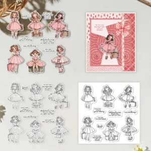 Loli Girls Travel Clear Stamps 01 1