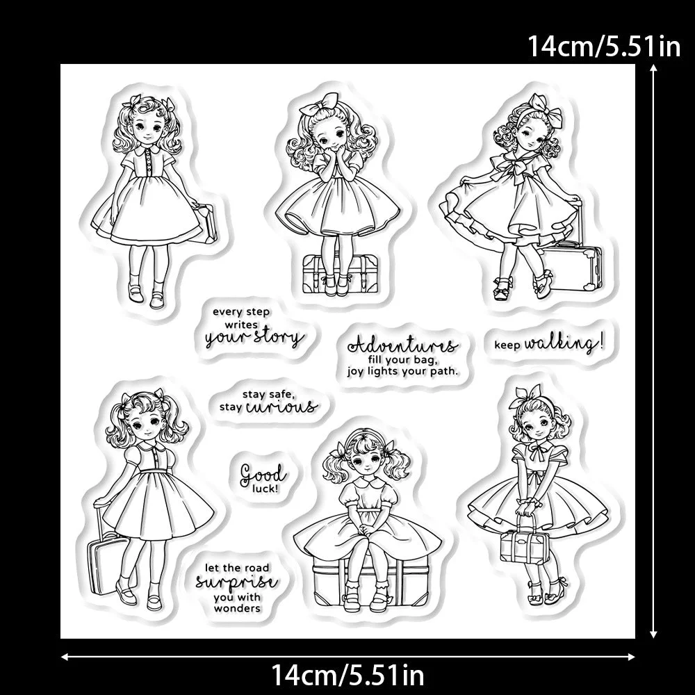 Loli Girls Travel Clear Stamps 02 1 Loli Girls Travel Clear Stamps 02 1