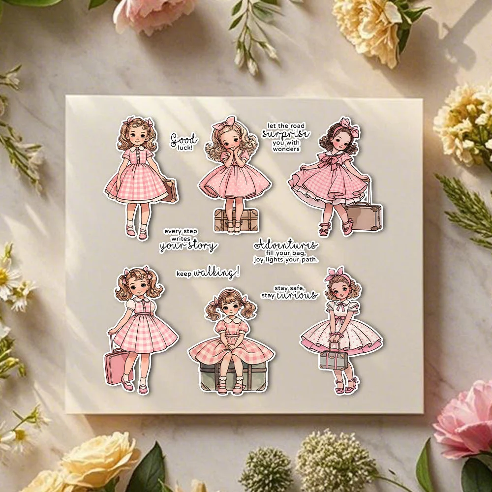 Loli Girls Travel Clear Stamps 04 Loli Girls Travel Clear Stamps 04
