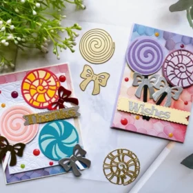 Sumflying Lollipop Bow Metal Cutting Dies