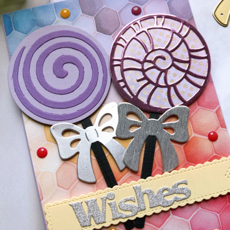 Lollipop Bow Metal Cutting Dies 03 Lollipop Bow Metal Cutting Dies 03