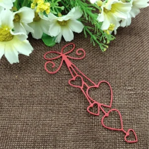 Package view – Sumflying Love Heart Bow Tie Metal Die Cuts metal cutting dies