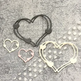 Love Heart Wreath Metal Die Cuts