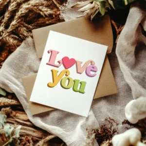 Sumflying "Love You" Words Metal Cutting Dies Love You Words Metal Cutting Dies 1 05