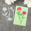 Sumflying Lovely Flower Rose Metal Cutting Dies - main product photo