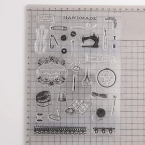 Made By HStamp Set - detail view | clear stamp