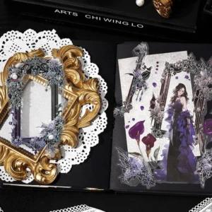 Magic Mirror Series Large Photo Frame Hot Stamping Silver Sticker Pack Sumflying Magic Mirror Series Large Photo Frame Hot Stamping Silver Sticker Pack - image 10