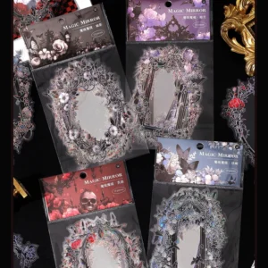 Magic Mirror Series Large Photo Frame Hot Stamping Silver Sticker Pack Sumflying Magic Mirror Series Large Photo Frame Hot Stamping Silver Sticker Pack - image 16