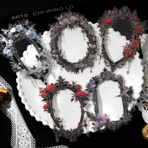 Magic Mirror Series Large Photo Frame Hot Stamping Silver Sticker Pack Sumflying Magic Mirror Series Large Photo Frame Hot Stamping Silver Sticker Pack - image 19